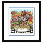 Charles Fazzino Un Piatto Di Pâtes 3D DX181/300 Signée Peu Italie Nyc Food Art