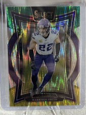 2024 Panini Select - Concourse Harrison Smith #59 Green & Yellow Shock Prizm
