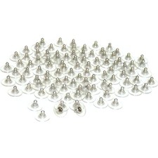 100 Safety Earring Backs Ear Nut Hypoallergenic Finding
