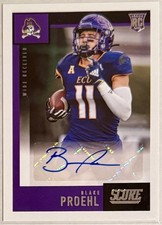 Blake Proehl 2021 Panini Chronicles Draft Picks Score Auto East Carolina Pirates