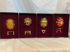 Joan Rivers Faberge Inspired Eggs (Four)