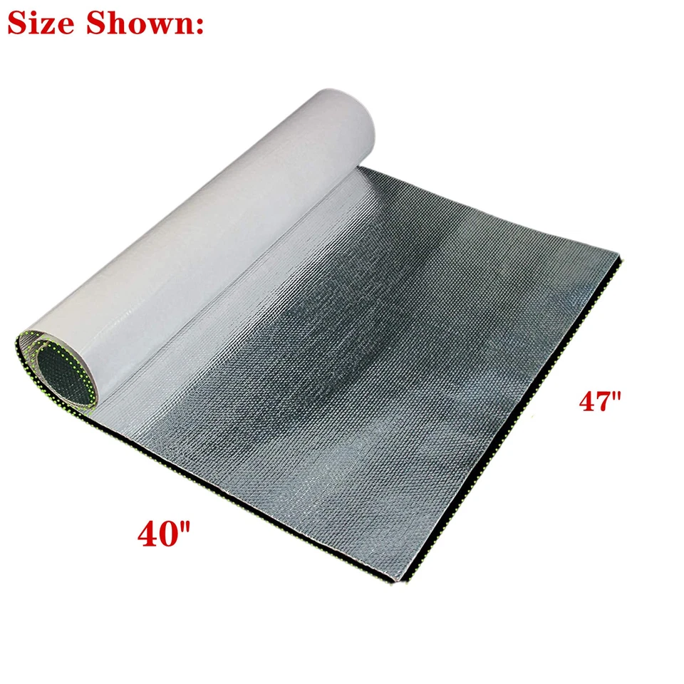 Aluminum Sheet Backed Self-Adhesive Thermal Insulation Reflective Heat Shield - Image 3 of 4