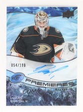 2023 Upper Deck Ice 2022-23 Update Premieres /199 Lukas Dostal #IPA-LD Auto 11gj