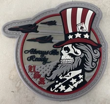 NEW 5.11 TACTICAL UNCLE FREEDOM PATCH U.S.A. SKELETON UNCLE SAM HOOK BACK