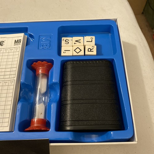 Würfel Spiel, Wort Yahtzee, Mb Spiele,Retro, Vintage, Gebraucht, Nicht Komplett - Bild 4 von 4