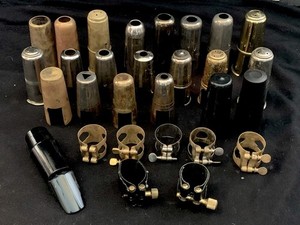 Ligatures, Caps & Woodwind Mouthpieces Lot