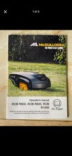 McCulloch R1000 Robotic Lawnmower