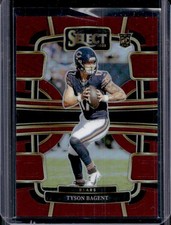 2023 Panini Select Tyson Bagent RC Maroon Prizm Rookie Concourse #/149 Bears