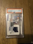 2004 Upper Deck Finite HG - Finite Fabrics Tom Brady Psa 8 Game Worn