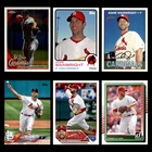 Adam Wainwright Lot 6 Different Baseball Cards 2010-2025  St. Louis Cardinals