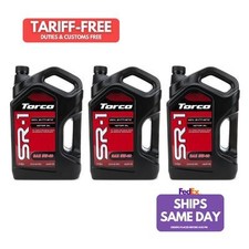 Torco A160540L, Set of 3 Sr-1 Synthetic Oil 5W40 Case 3 5 Liter Bottles Performa 58.77 per gallon