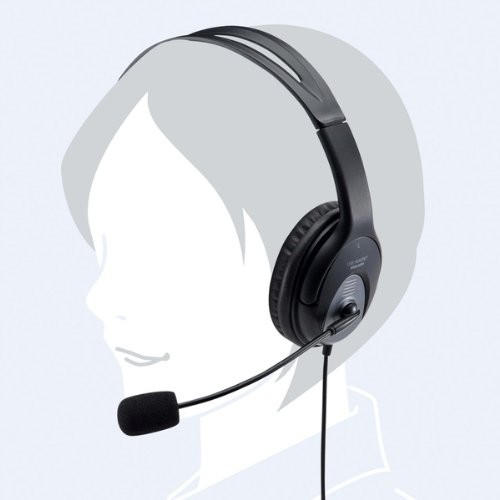 Sanwa USB headset / headphone MM-HSUSB17BK - Bild 4 von 11