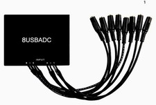 Octa Core Embedded System w/ 8 USB-ADC 8 Ch Input Condenser Mic/ Line Selectable