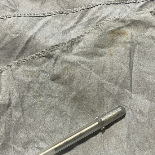 vintage 70s maxi dress hippie cottagecore boho romantic chiffon blue floral S, $50 - Photo 17