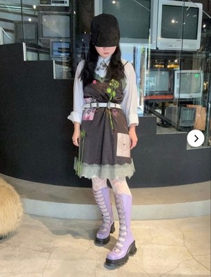 Dr. Martens x Marc Jacobs KIKI Long Boots Lilac