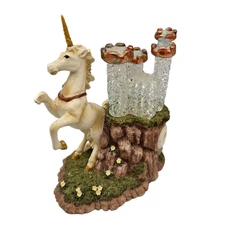 Mystical Kingdoms Collection Unicorn Figure RARE Elegant Treasure