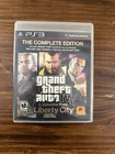 Grand Theft Auto IV The Complete Edition PS3 GTA 4 Episodes From Liberty City