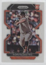 2022 Panini Prizm White Wave Prizm Kervin Castro #34 0bt4