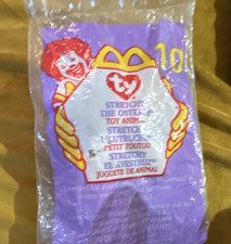 Ty Stretchy the Ostrich McDonald's Happy Meal Toy 1999 Teenie Beanie 10