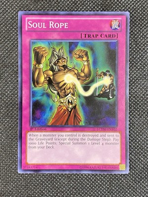 YuGiOh! - Soul Rope LCYW-EN102 Common 1st Edition Near Mint Yugi's World