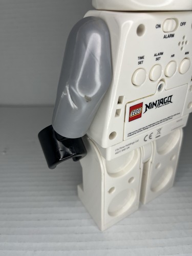 LEGO Ninjago Zane Light Alarm Clock 2014 Rare Tested/Works - Picture 6 of 8