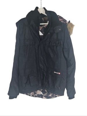 Element Men's Black Ski Parka Jacket Hooded Insulated Winter Snow Sports M