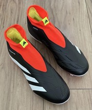 Adidas Predator League Laceless LL FG Football Boots | Size UK 9.5, EUR 44