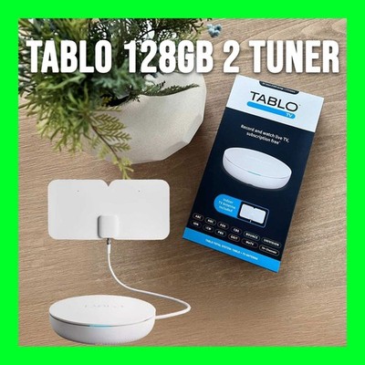 Tablo 4th Gen 2-Tuner 128GB DVR w/ Antenna   New Factory Sealed   Must Read Desc