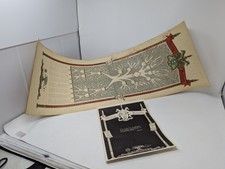Vintage Our Family Tree Genealogy Chart Poster Decorative Ancestry Record 35x12