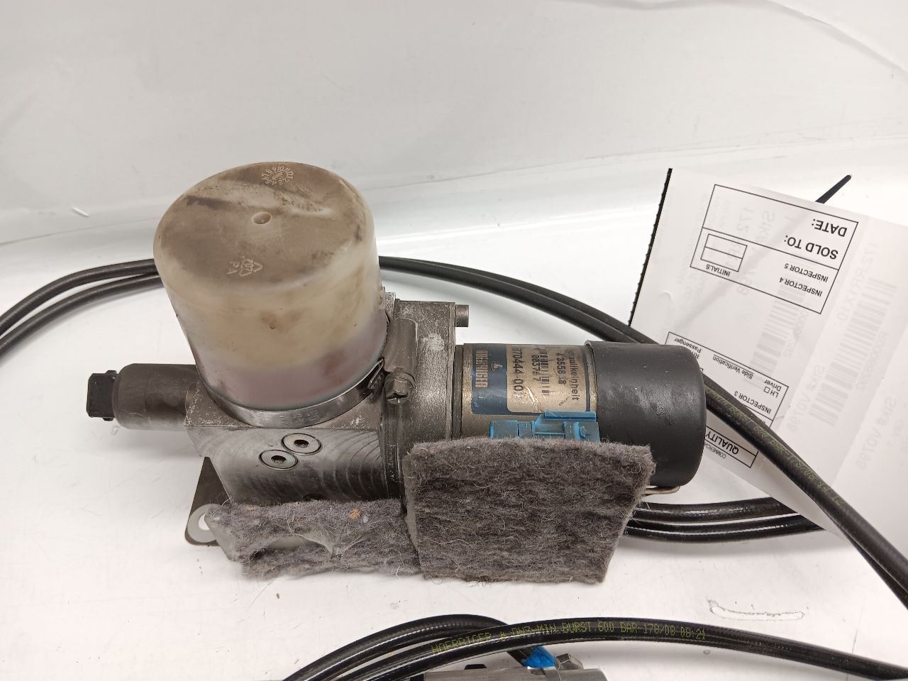 04-16 Rolls Royce Phantom Trunk Strut Shock Hydraulic Motor Closing Pump 
