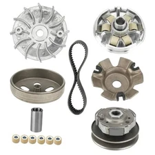  Clutch Set and Variator Assembly for Gy6 150cc, with 743 belt, fit for GY6 