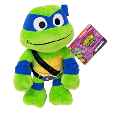 Teenage Mutant Ninja Turtles Mutant Mayhem Leonardo Toddler Plush - 6" Soft Stuffed Toy By Playmates