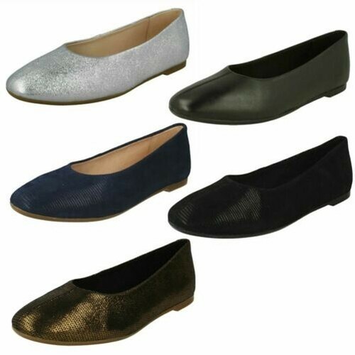 Ballerine da Donna in Pelle nera | Couture Bloom | Clarks®