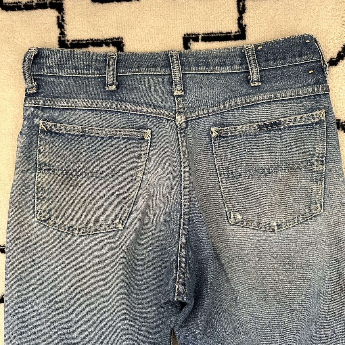 Vintage 1950s 1960s Foremost JC Penney's Selvedge Denim Vintage 1950s 1960s Foremost JC Penney's Selvedge Denim
