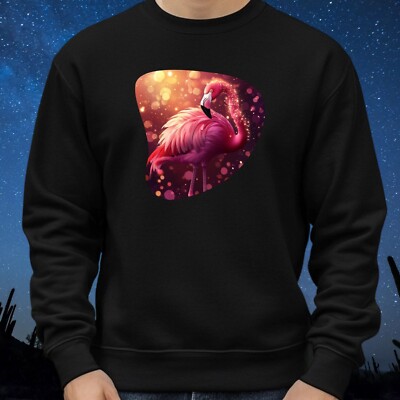 Flamingo Lights Sweatshirt Cosy and Perfect for Any Occasion S to 4XL