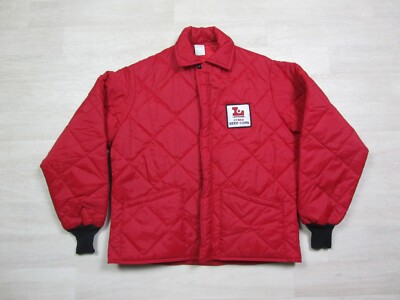 Vintage Tamarack Quilted Jacket Men's (L) Workwear 80s Landmark Seed USA Bomber