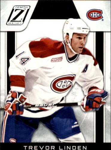 2010-11 Zenith Canadiens Hockeykarte #138 Trevor Linden - Bild 1 von 2