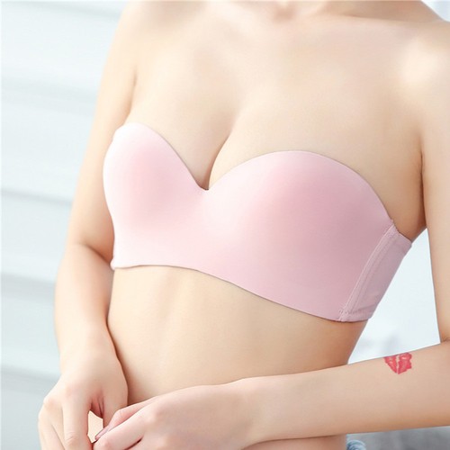 Multiway Women Push up Bra slightly Padded Strapless Invisible Bra Sexy Lingerie - Picture 1 of 14