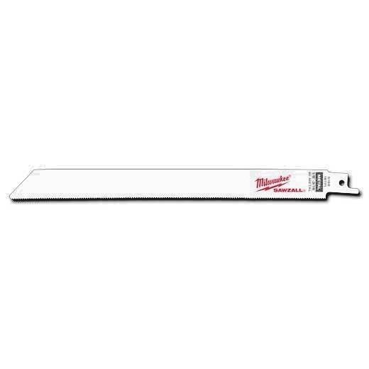 Milwaukee 48-01-2093 8 in. 8/12 TPI Thin Kerf Sawzall Blades (25pc value pack)