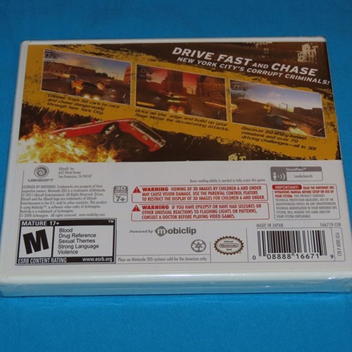 Driver: Renegade Nintendo 3DS Video Game Brand New / Sealed - Picture 2 of 2