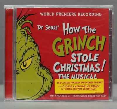 CD. How the Grinch Stole Christmas. PRECINTADO                   