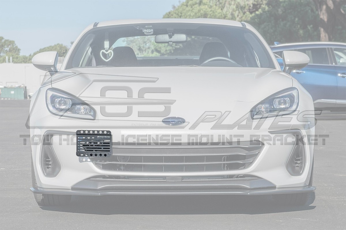 EOS Plate For 22-Up Subaru BRZ ZD8 Front Bumper Tow Hook License