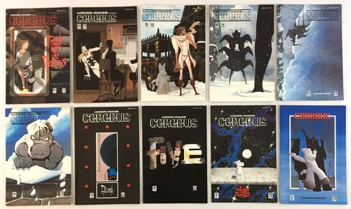 Cerebus 12 Comic lot Range #83 to 95 Aardvark-Vanaheim (8.0/9.0 Grade)