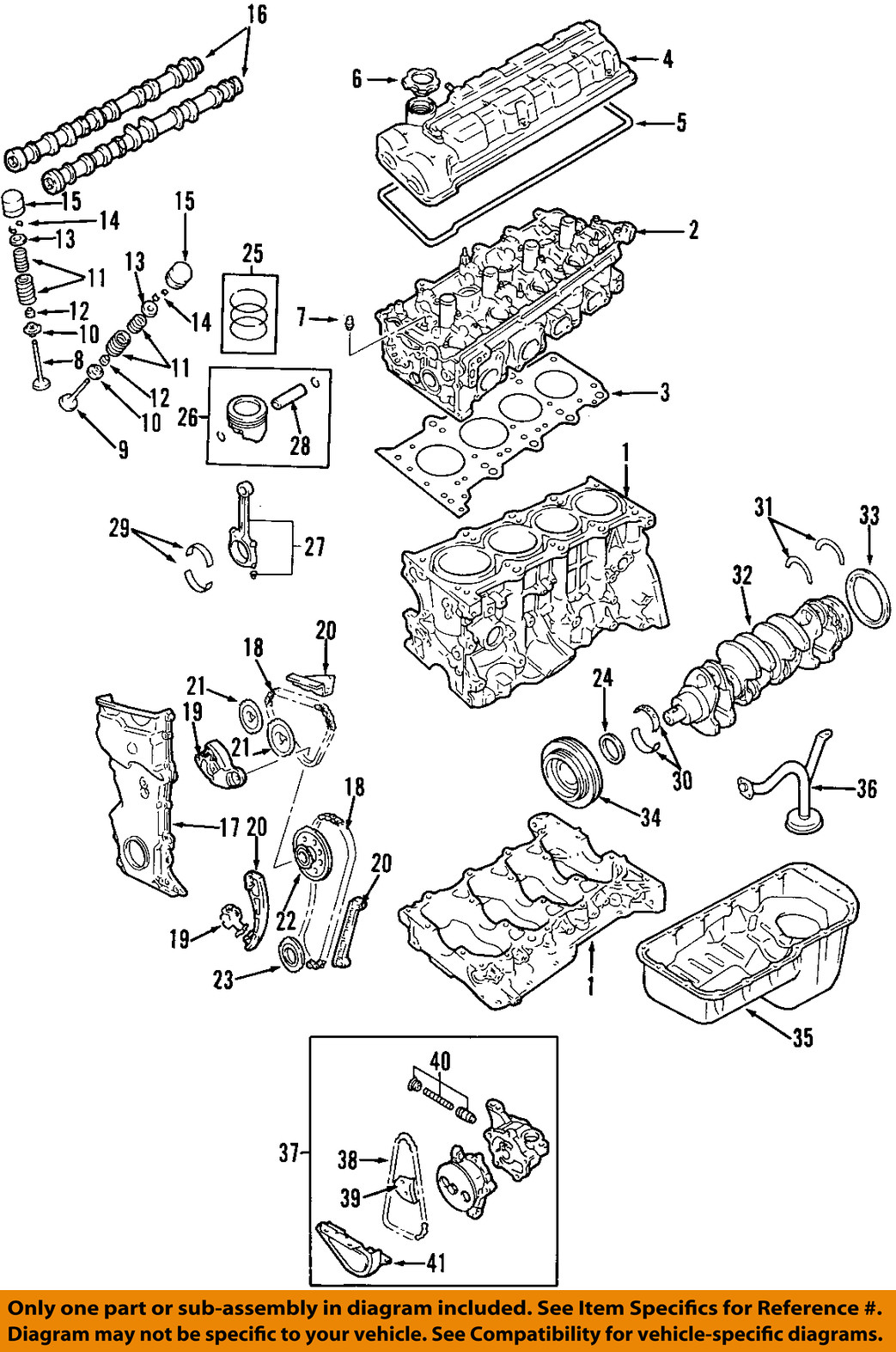 Suzuki OEM 99-03 Vitara-engine Cylinder Head Gasket 1114177E02 for 
