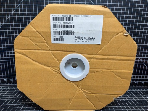 100x RG Resistenze a brugola radar elettrico R200G472JT pellicola carbonio aviazione vintage - Foto 6 di 12