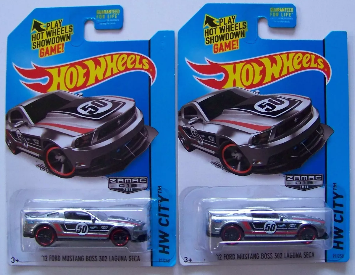 Hot wheels 12 ford sales mustang boss 302 laguna seca