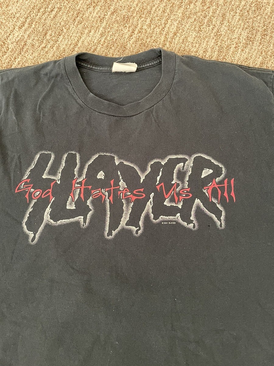 SLAYER GOD HATES US ALL Tシャツ Slayer God Hates Us All T-Shirt - BLACK | Hot Topic