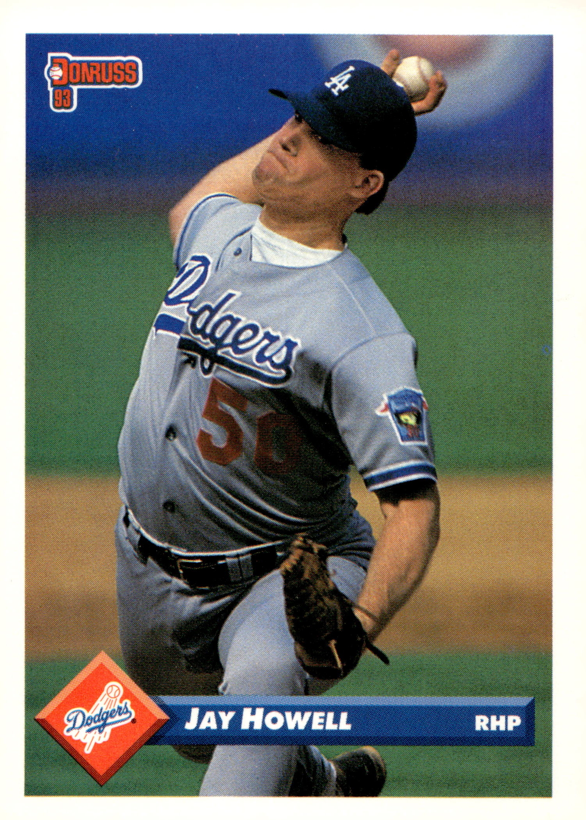 1993 Donruss #538 Jay Howell