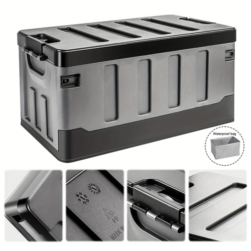 60L Car Organiser Folding Foldable storage Box Trunk Collapsible Multi-purpose