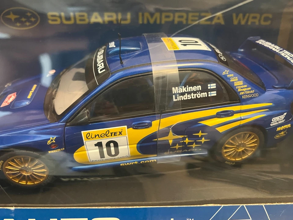 Auto art collectable model 1:18 scale Subaru Impreza WRC - Image 2 of 2